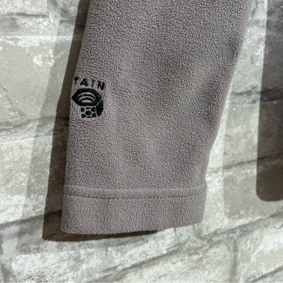 Mountain Hardwear  Women's Small Lightweight Fleece 1/4 Pullover jacket Gray - Picture 6 of 9